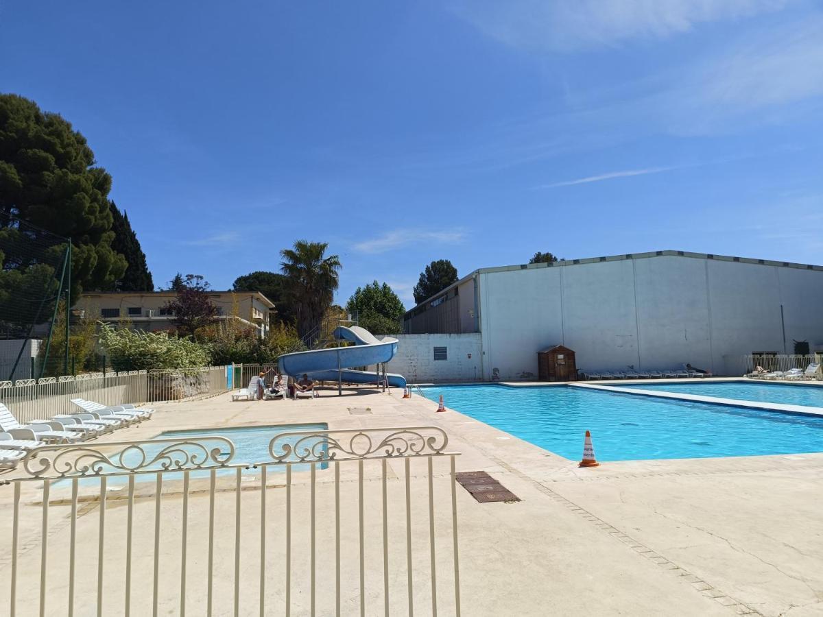 Suite 1 Chambre, 1 Sejour, Climatise, Piscines, 400M De La Mer Ла-Лонд-ле-Мор Екстер'єр фото